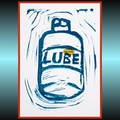 ACEO LUBE Made in Iran Protest Art Trading Card #17