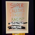 Super Fragile Protest Sign Art Print 5x7